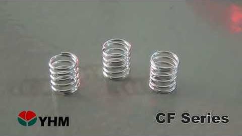 CNC Spring Machine CF Series - Beryllium Copper Coil Spring - YHM