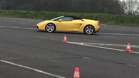 Lamborghini Gallardo test drive part 2 Nathan Rowley