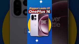 OnePlus 16 Leaks Out - Biggest Upgrades Revealed!🤯 #shorts #oneplus