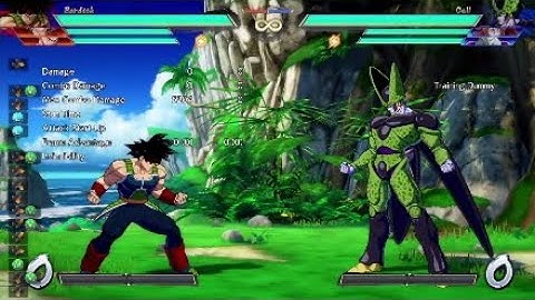 Bardock NEW midscreen combo [DBFZ 1.33]