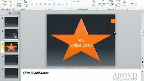 Using PowerPoint 2010 - Add Text to a Shape