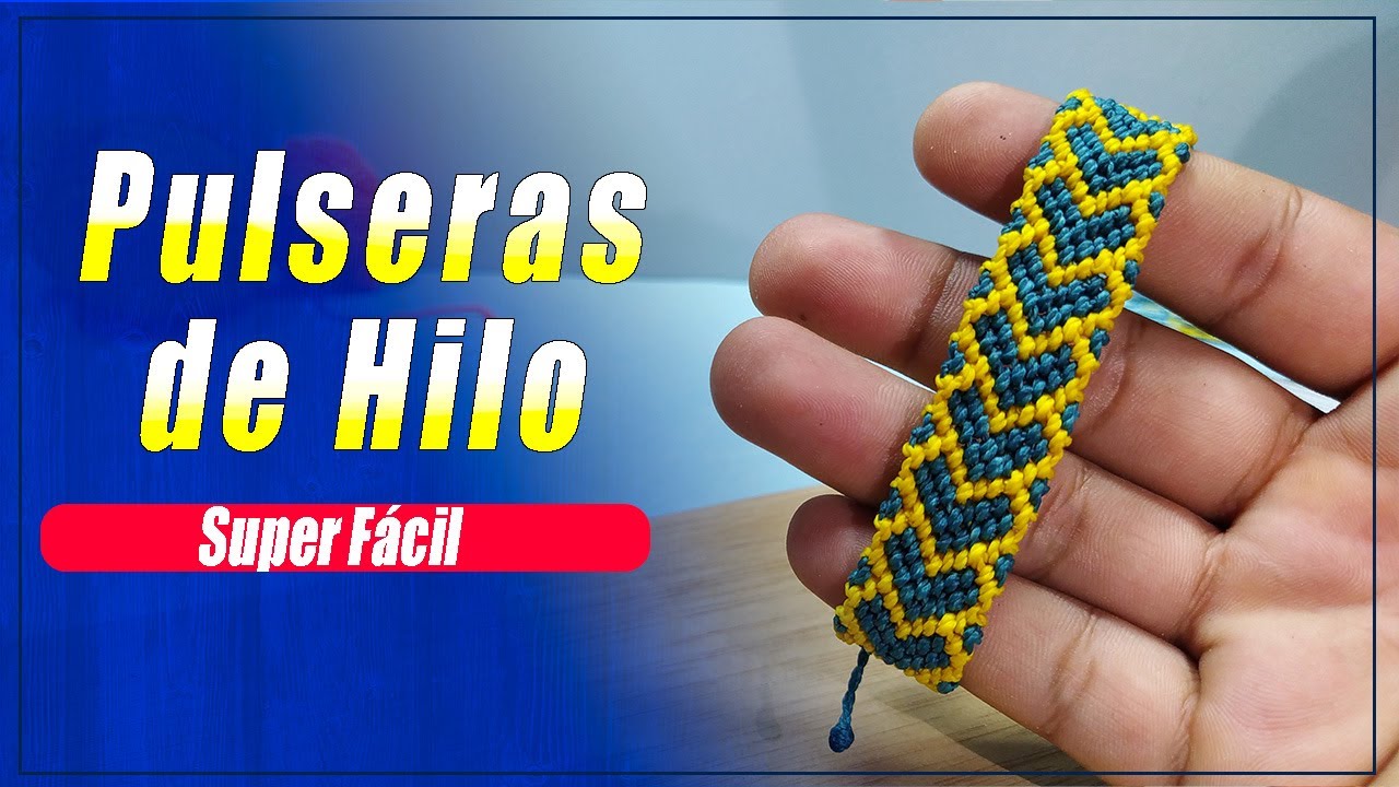 PULSERA de Hilo en forma de CORAZÓN