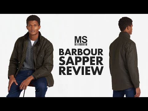 Barbour Sapper Wax Jacket Review by Michael Stewart Menswear 