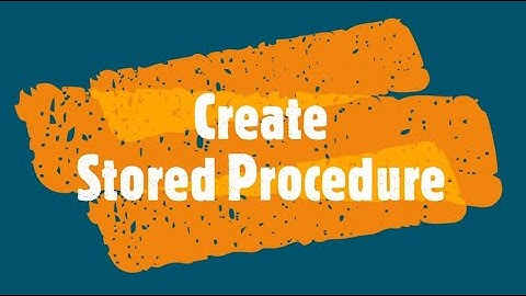 Snowflake Stored Procedure - Hello World - Part 1