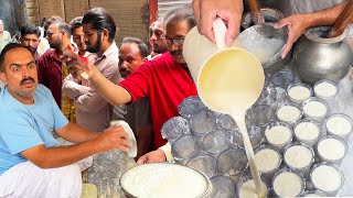 Famous Jeda Lassi in Lahore | Butter Milk in Lahore | People are Mad and Fighting for Jeda Lassi