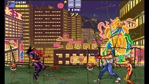 Streets of Rage Remake v5.1 H.U.N.T.E.R Lan Dao Playthrough Complete + Ending