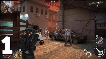 Zombie Hunter Offline Games | Gameplay Walkthrough Part 1 (iOS, Android)