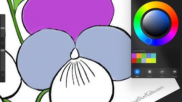 Using Procreate for beadwork colour design