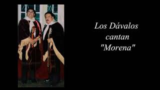 Video thumbnail of "Los Dávalos  Morena"