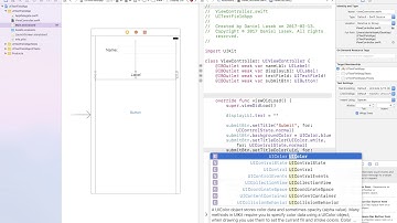 Swift Tutorial: Change Label Text with UITextField