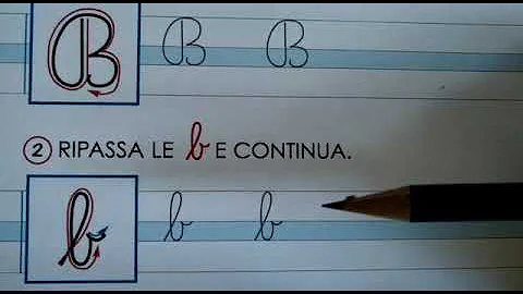 Come si fa la B in maiuscolo corsivo?