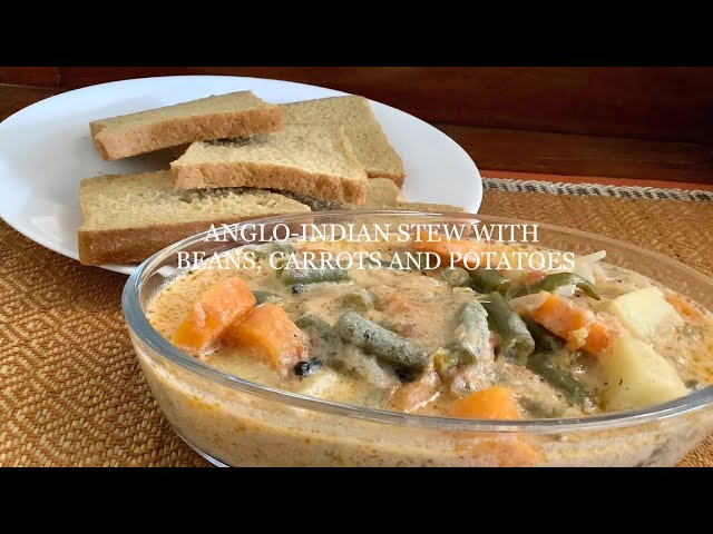 ANGLO-INDIAN STEW WITH BEANS, CARROTS, POTATOES / HOW TO MAKE A VEGETABLE STEW / VEGETABLE STEW