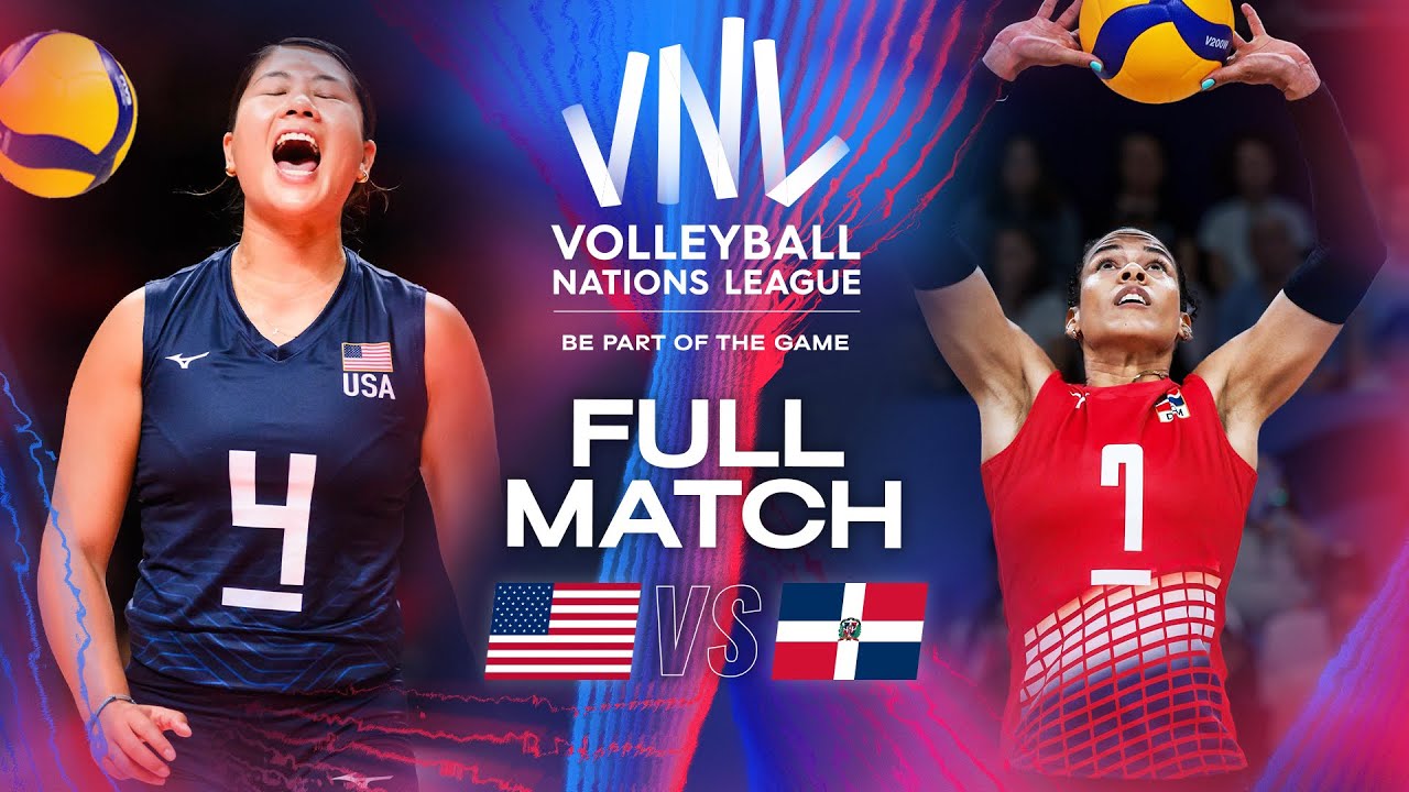 USA 🇺🇸 vs. Dominican Republic 🇩🇴 | 2024 VNL - Full Match