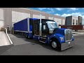 Kenworth  W990  American Truck Simulator . v 1.38 Работа в США виртуальный дальнобой.