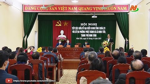 Đại biểu HĐND tỉnh tiếp xúc cử tri xã Ninh Tiến