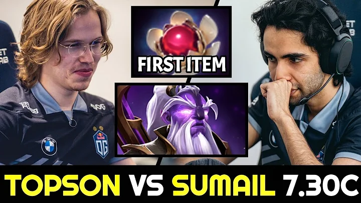 TOPSON vs SUMAIL with First Item Lotus Orb Counter Build Void Spirit