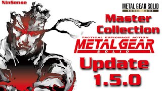 Update 1.5.0 Metal Gear Solid Master Collection Vol. 1 Nintendo Switch Live!