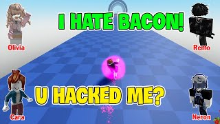 TEXT To Speech Emoji Groupchat Conversations | She Hacked Us And Turned Us Into Bacon