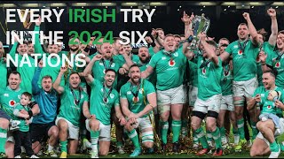 Every IRISH try in the RUGBY 2024 Six Nations