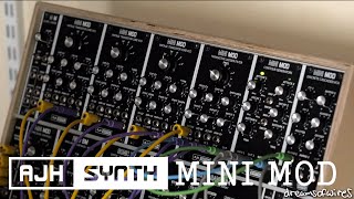 AJH Synth MiniMod - an 'Introduction' ...and some sounds