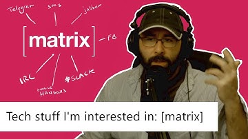 [matrix].im The best encrypted messaging platform noone knows about (vlog)| What the Tech is that?!