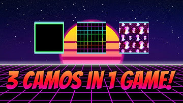 UNLOCK ALL 3 GET HIGHER CAMOS in *1 GAME*