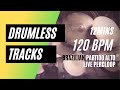 Brazilian partido alto drumless track with click 120 bpm