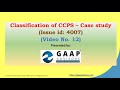 Classification of CCPS | Issue id 4007  | Video No 12 | Ind AS 32