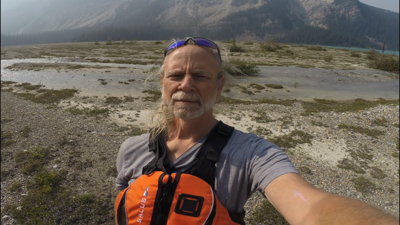 Hiking to Bow Lake Falls Alberta Canada Narration 2 miles in