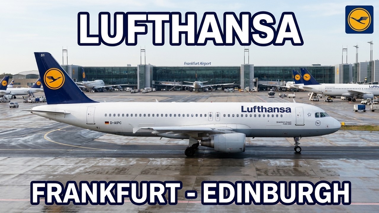 TripReport Lufthansa (Economy) Frankfurt Edinburgh Airbus A320