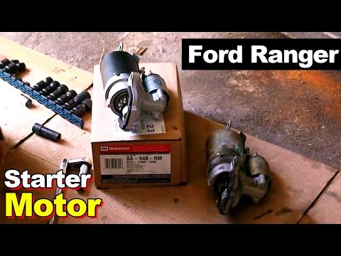 Replacing starter motor on ford focus #9