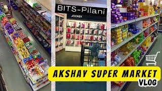🛒 Akshay Super Market BITS-Pilani || Bits Canteen Pilani ||🛍 Store Mall || Akshay Store Bits Vlog screenshot 4