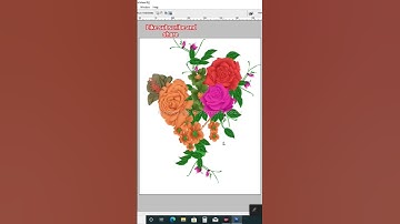 Textile design Butiful  buncha design in Photoshop #art #youtubeshort #textileart
