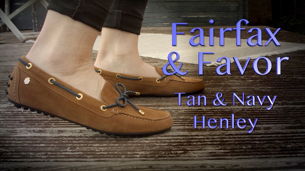 Fairfax \u0026 Favor Henley Tan \u0026 Navy 