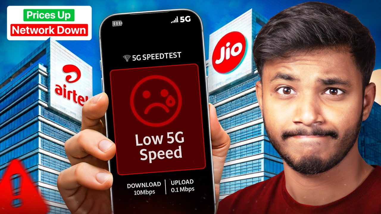 Harsh Reality of Jio vs Airtel in India | 5G Problems - YouTube