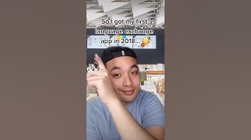 So this happened when I got my first language exchange app 👀 #shorts