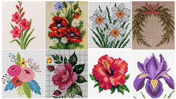 #1 Most Beautiful and Unique New Cross Stitch Patterns For Everything #CrossStitchDesign#Trend