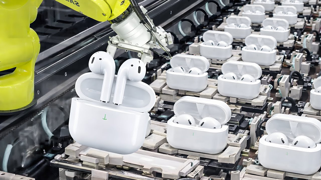 How Apple Airpods are made Inside factory | Full process