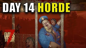 Will The Changes Help For HORDE NIGHT | AGILITY: No Traders | 7 Days To Die Version 1.2 Gameplay