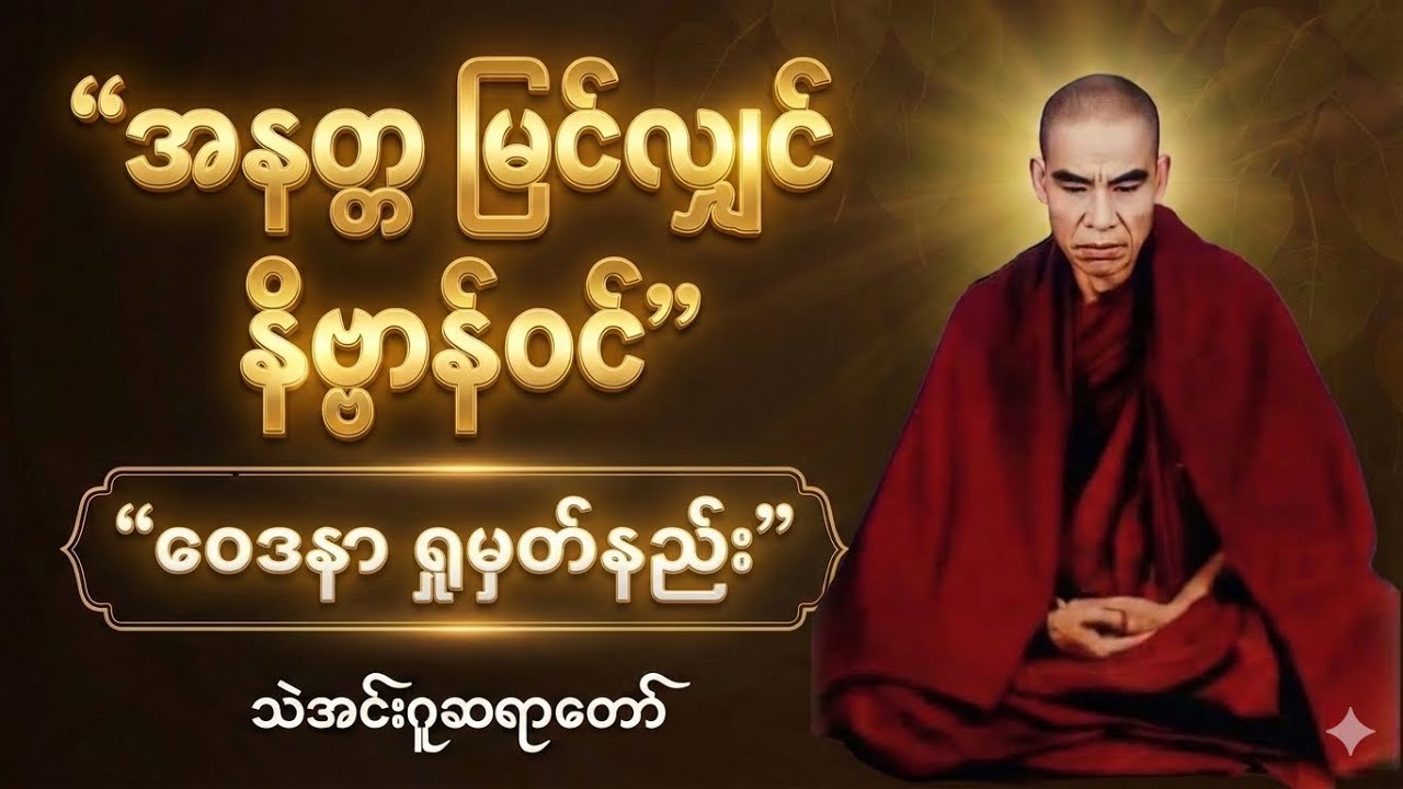 ဝေဒနာကို ဘယ်လိုရှုမှတ်မလဲ? (အနတ္တတရား​တော် ) #သဲအင်းဂူဆရာတော် #Theinngu #Dhamma #တရားတော် #ဝိပဿနာ