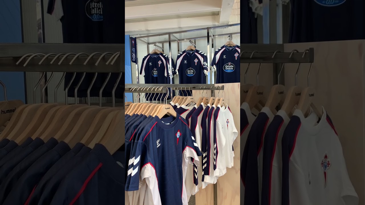 🛍️ Ya disponibles en tiendas de Abanca Balaídos y A Sede. #shorts