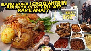 SEMUA LAUK GUE PESEN?! KALAP DI NASI KUNING DEPAN PASAR INI!