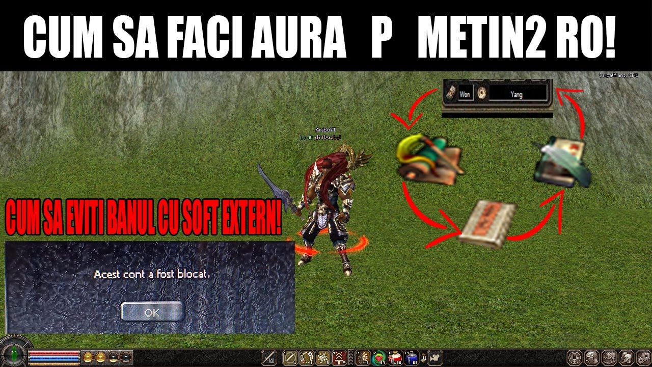 ♕Metin2 Ro: ♕CUM FACI AURA P DUBLA 2! ♕EVITA BANUL CU SOFT EXTERN!! ♕