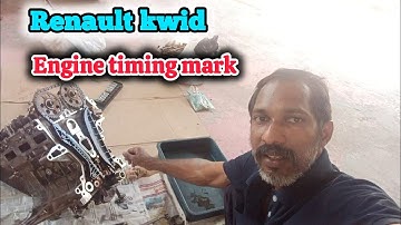 Renault kwid engine timing mark