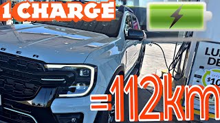 RANGE ANXIETY 😳😅 With Ford Ranger PHEV Stormtrack 