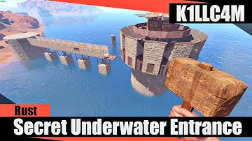 Base Build - Secret Underwater Entrance | Rust