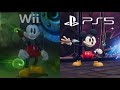 Epic Mickey Wii VS Rebrushed On PS5 Guardians Cutscene Epic Mickey Wii VS Rebrushed On PS5 Guardians Cutscene
