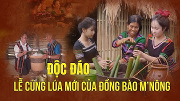 Độc đáo lễ cúng lúa mới của đồng bào M’Nông