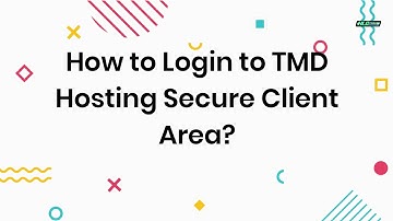 How to login TMD Hosting | TMD Hosting cPanel | Dashboard👉