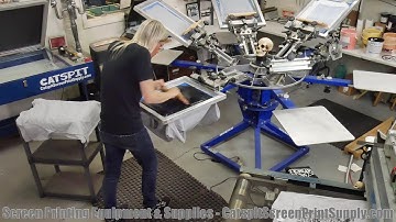 Screen Printing Rotary Presses: How Many T-Shirts Can You Print Per Hour?